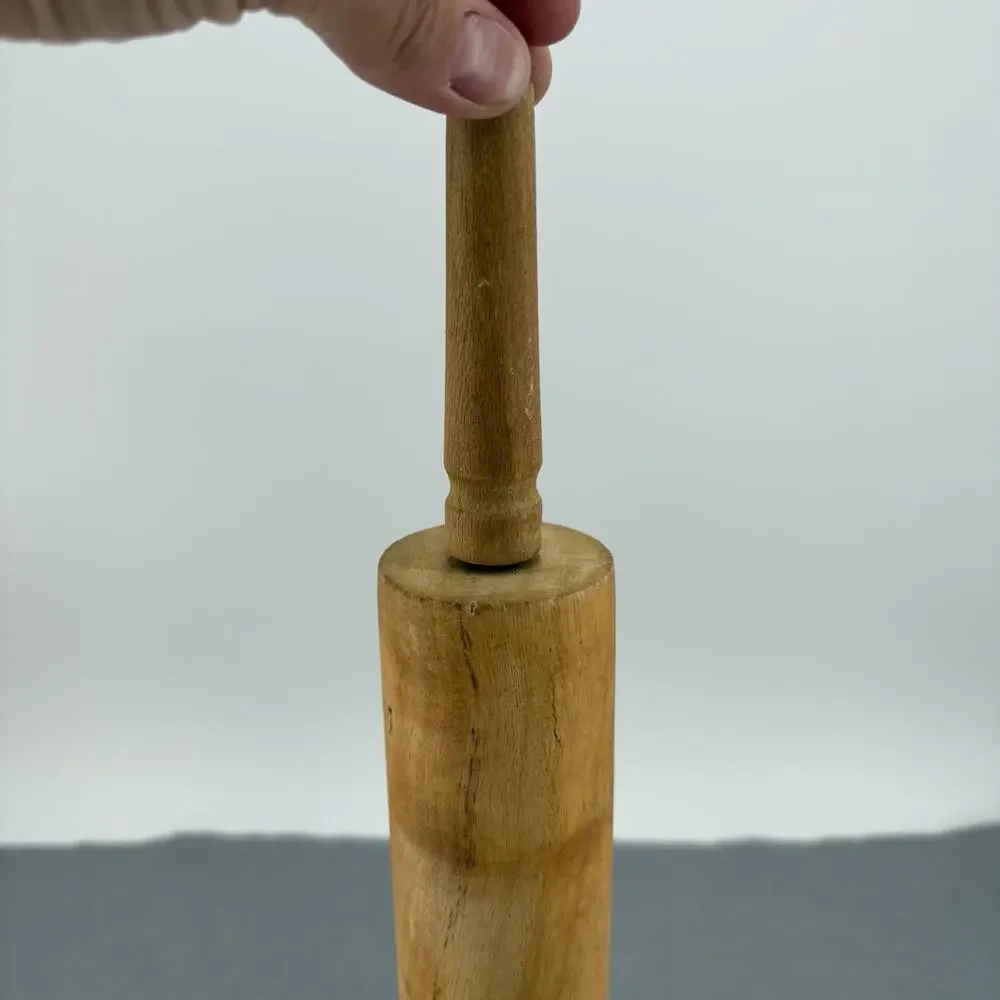 Classic Wooden Rolling Pin - Natural Wood